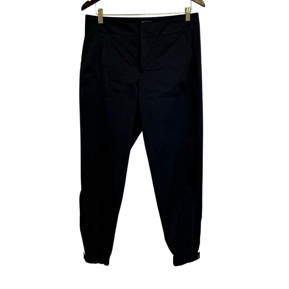 Athleta Radiant Jogger Black Pants Women's 8T Tall Activewear